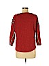 Madewell 100% Cotton Red 3/4 Sleeve Top Size XS - photo 2