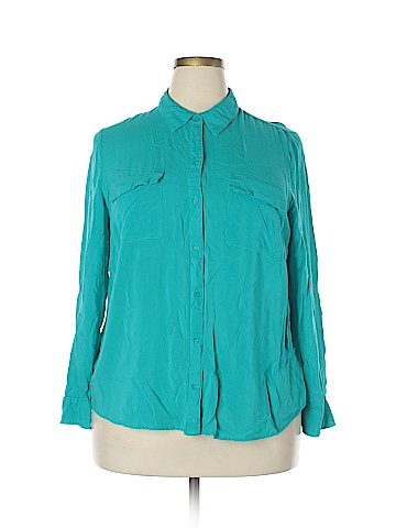 a.n.a. A New Approach Long Sleeve Blouse (view 1)