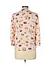 Adrienne Vittadini 100% Rayon Pink 3/4 Sleeve Blouse Size L - photo 2
