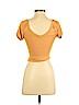 Urban Outfitters Gold Short Sleeve Top Size S (petite) - photo 2