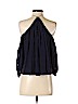 Rebecca Taylor 100% Polyester Blue Sleeveless Blouse Size 4 - photo 2