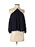 Rebecca Taylor 100% Polyester Blue Sleeveless Blouse Size 4 - photo 1