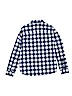 Abercrombie 100% Cotton Checkered-gingham Blue Long Sleeve Button-Down Shirt Size 13 - 14 - photo 2