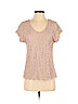 Diane von Furstenberg Tan Short Sleeve Blouse Size P (petite) - photo 1