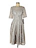 Assorted Brands 100% Polyester Gray Cocktail Dress Size 6 - photo 1