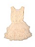 Popatu Solid Yellow Special Occasion Dress Size 3 - 4 - photo 1