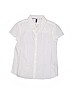 Gap Kids White Short Sleeve Button-Down Shirt Size S (kids) - photo 1