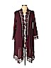 She + Sky Burgundy Cardigan Size L - photo 1
