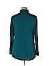 JM Collection Teal Long Sleeve Top Size XL - photo 2