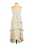 J. Crew Collection 100% Silk Ivory Cocktail Dress Size 2 - photo 1