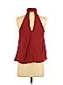 Lulu's 100% Polyester Orange Sleeveless Blouse Size XS - photo 2
