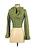 Catherine Malandrino 100% Wool Green Wool Cardigan Size P (petite) - photo 2