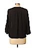 Peter Nygard 100% Polyester Black 3/4 Sleeve Blouse Size 10 (petite) - photo 2