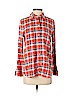 Madewell 100% Cotton Orange Long Sleeve Button-Down Shirt Size S - photo 1