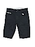 Vans 100% Cotton Black Khaki Shorts Size 16 - photo 1