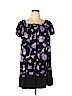 Daisy Fuentes 100% Polyester Purple Casual Dress Size XL (petite) - photo 1