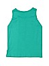 Hanna Andersson 100% Cotton Solid Green Tank Top Size 120 cm / US 6X - photo 2