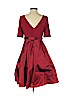 Adrianna Papell Red Cocktail Dress Size 4 (petite) - photo 2