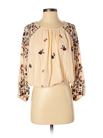 Free People 3/4 Sleeve Blouse (view 1)