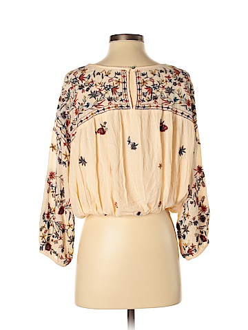 Free People 3/4 Sleeve Blouse (view 2)