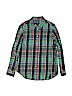 Ralph Lauren 100% Cotton Plaid Green Long Sleeve Button-Down Shirt Size 14 - 16 - photo 1