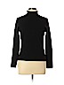 Lands' End 100% Cashmere Black Cashmere Pullover Sweater Size 10 - 12 - photo 1