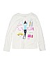 Gap Kids 100% Cotton Ivory Long Sleeve T-Shirt Size 10 - photo 1