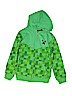 Assorted Brands Checkered-gingham Green Zip Up Hoodie Size L (youth) - photo 1