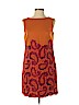 Tibi 100% Cotton Orange Casual Dress Size 4 - photo 1