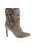 Just Fab Gray Boots Size 8 - photo 1