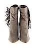 Just Fab Gray Boots Size 8 - photo 2