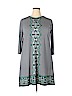 Max Studio Blue Casual Dress Size 1X - photo 1