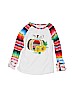 Unbranded Solid White Long Sleeve Top Size L (kids) - photo 1