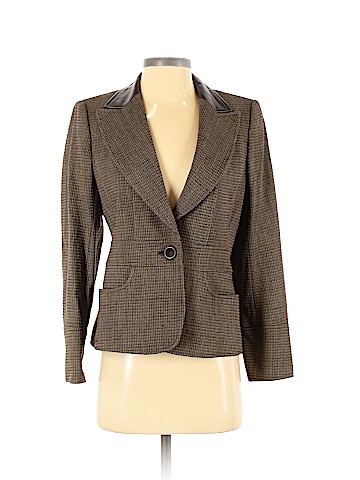 Linda Allard Ellen Tracy Wool Blazer (view 1)