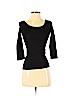 Ann Taylor Black 3/4 Sleeve Top Size XXS (petite) - photo 1