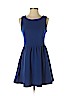 Forever 21 Blue Casual Dress Size S - photo 1