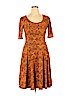 Lularoe Orange Casual Dress Size XL - photo 1
