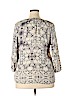 Violet & Claire 100% Polyester Ivory 3/4 Sleeve Blouse Size XL - photo 2