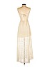 Hollister 100% Nylon Ivory Casual Dress Size S - photo 2