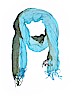 INC International Concepts 100% Viscose Print Blue Scarf One size - photo 1