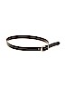 Unbranded Solid Black Leather Belt Size S - photo 1