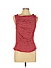 Deletta Red Sleeveless Top Size L - photo 1