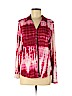 C.D. Petites Pink Long Sleeve Button-Down Shirt Size M (petite) - photo 1