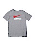 Nike 100% Cotton Gray Short Sleeve T-Shirt Size XL (kids) - photo 1