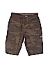 Unionbay 100% Cotton Camo Green Cargo Shorts Size 7 - photo 1