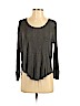 Rag & Bone 100% Micro Modal Gray Long Sleeve Top Size S - photo 1