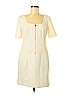 Ann Taylor Ivory Casual Dress Size 8 (petite) - photo 1