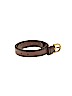 Unbranded 100% Leather Solid Brown Leather Belt Size Sm - Med - photo 1