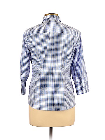 Foxcroft 3/4 Sleeve Button-Down Shirt (view 2)