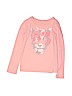 Gap Kids 100% Cotton Solid Pink Long Sleeve T-Shirt Size 6 - 7 - photo 1